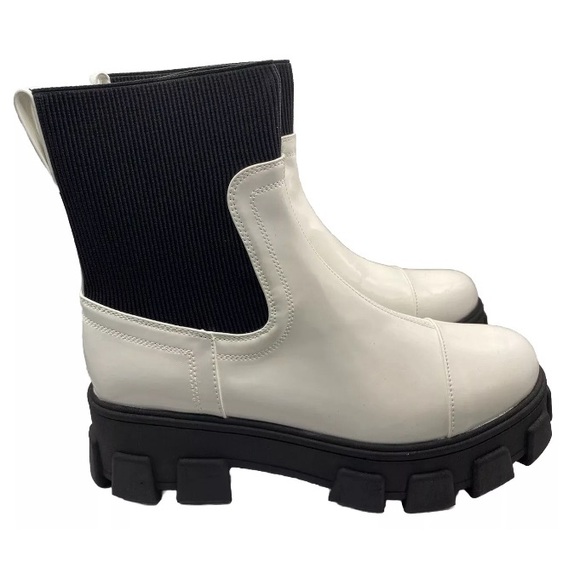 CIRCUS BY SAM EDELMAN- Davina Cap Toe Bootie-Women's Size:11- Color: White-NEW!! - Picture 4 of 12